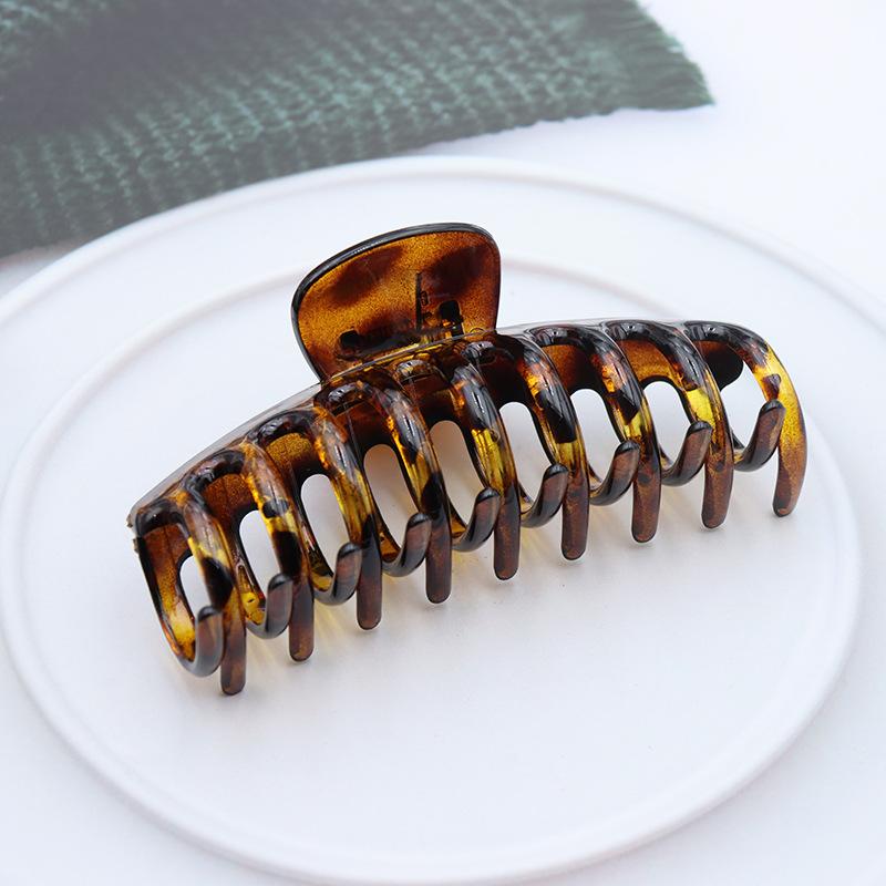 New Large Size Hair Claws for Women Claw Clip Korean Headdress Soild Color Crab Hair Clip Hairpin Fashion Hair Accessories