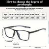 6 Pairs of Reading Glasses with Anti Blue Light for Office and Home Use Suitable for Both Men and Women