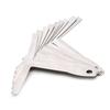 9PCS /set Guitar fingerboard curvature polishing measuring ruler fingerboard curvature ruler repair tool