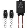 12V Wireless Remote Control Relay Switch with Long Range RF Signal and IP65 Waterproof for Motor Fans and Lights