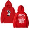 Hot Singer Tate Mcrae The Think Later World Tour Double Sided printed Sweatshirt Men women vintage pullover Unisex Fleece Hoodie