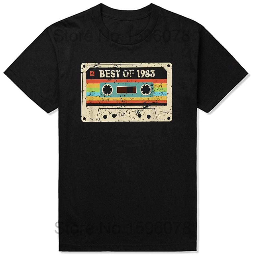 Made In 1983 Limited Edition Birthday Gift T-Shirt for Men Cotton T Shirts 41 Years Old Short Sleeve Tee Shirt Gift Idea Tops