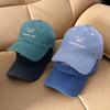 2025 new bow baseball cap trend, spring and autumn student couples, small and versatile sunscreen sunshade peaked hat