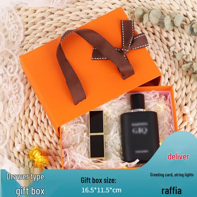 TaTanice Premium Orange Empty Gift Boxes