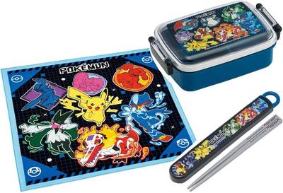 Skater Character 25 Antibacterial Dishwasher Safe Soft Lid Tight Lunch Case Lunch and Locking Lunch Box Set Box, Square, 450ml, Chopsticks/Chopstick