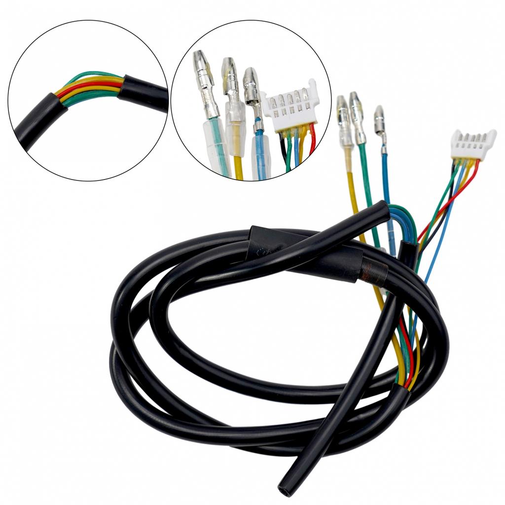 Color Black Scooter Wire Material Motor Replacement Line Plastic+metal