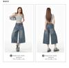 2025 Trendy Women’s Retro Wide-Leg Cropped Pants
