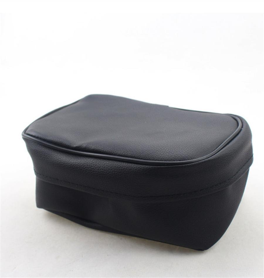Motorcycle Universal Tool Kit Bag Leather Off Road Motorcycle Tool Bag Tail Kit Storage PU Leather Waterproof