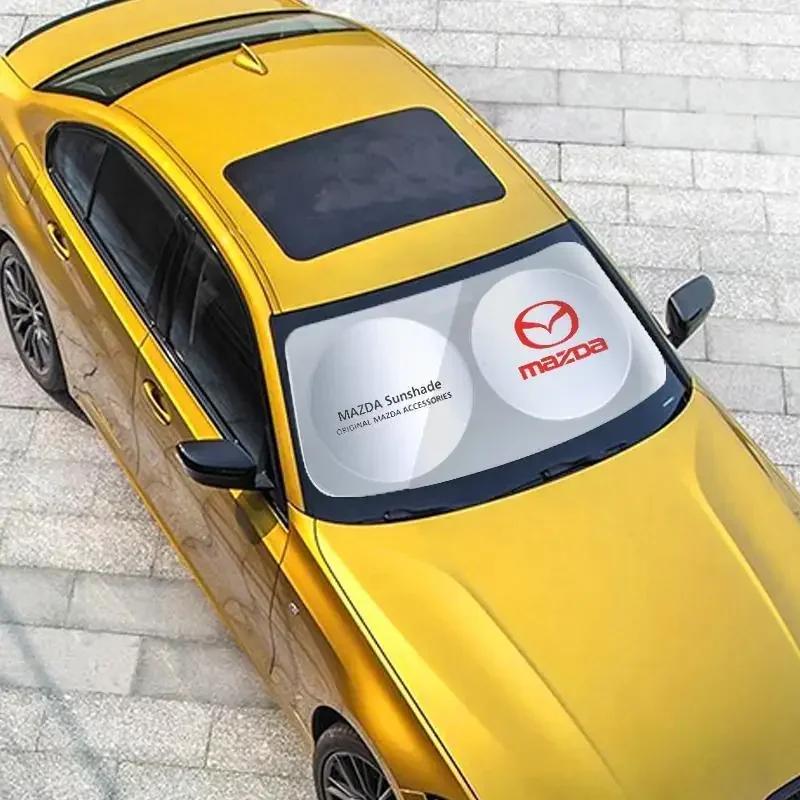 2025 Tenda Parasole Calda per Parabrezza Auto Telo Protezione Solare per Mazda 3 CX5 MX3 MX5 RX8 RX7 MX3 MX5 CX9 CX7 Atenza Axela Protege