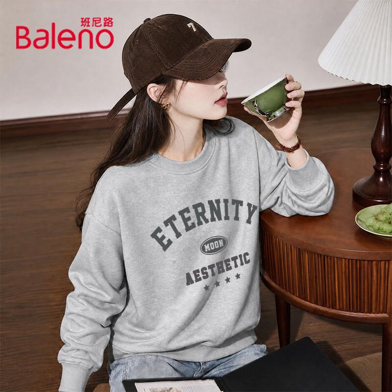 Baleno Women's Retro Graphic Crewneck Sweatshirt