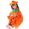 Halloween Fruit Costume: Banana & Pumpkin Onesie for Kids' Stage Performance and Parent-Child Role Play