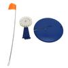 Ice Fishing Tip Up Flag Kit Portable Winter Fishing Rod Indicator Flag Floating Base Tackle