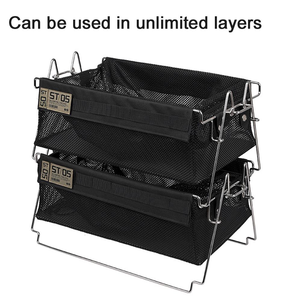 ShineTrip Aluminum Alloy Cover Plate Camping Storage Basket Cover Board for Camping Hiking Fishig