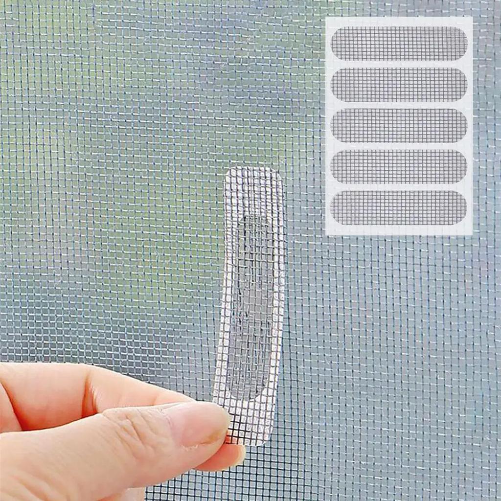 10pcs-Window screen repair tape, insect proof net, strong self-adhesive window screen repair tape for hole repair