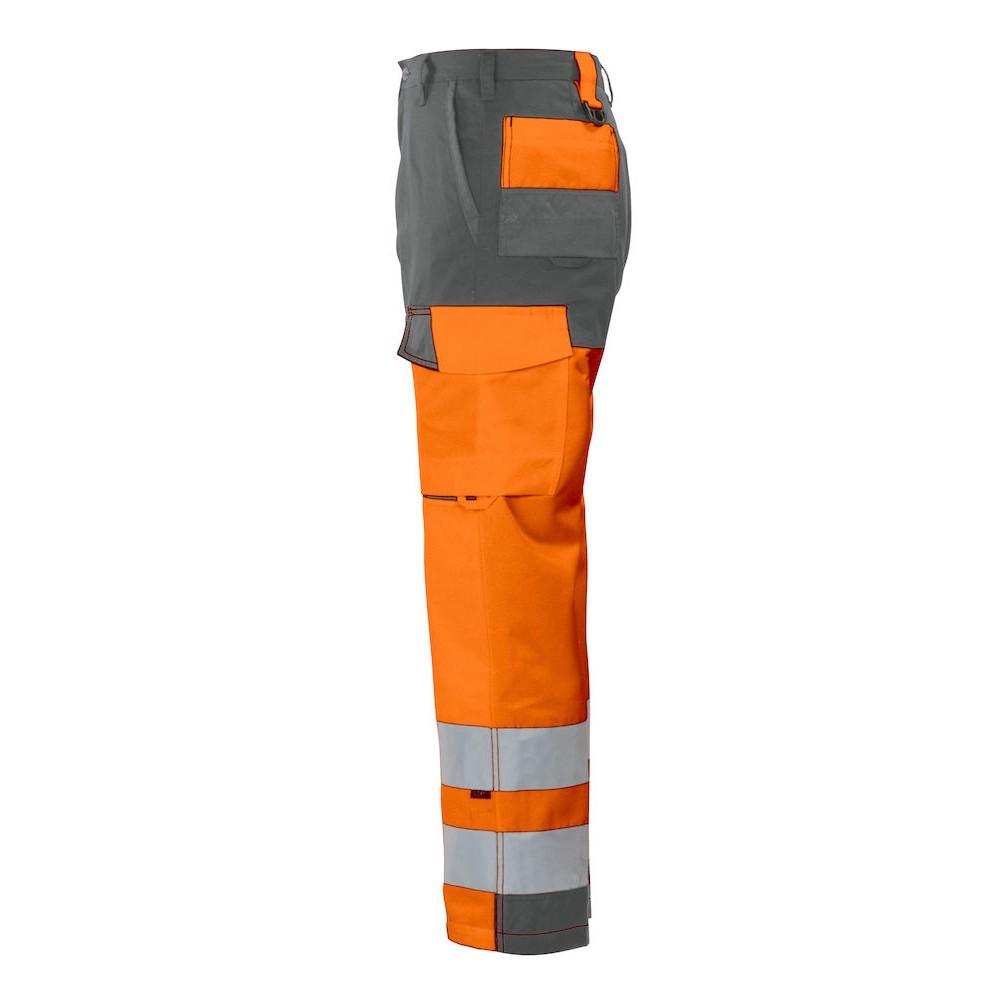 Projob Mens High-Vis Cargo Trousers