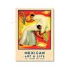 Mexická výstava Umělecké plakáty a tisky Květinové Vintage nástěnné umělecké dekorace Latinskoamerická Artesanía Obraz na plátno do obývacího pokoje
