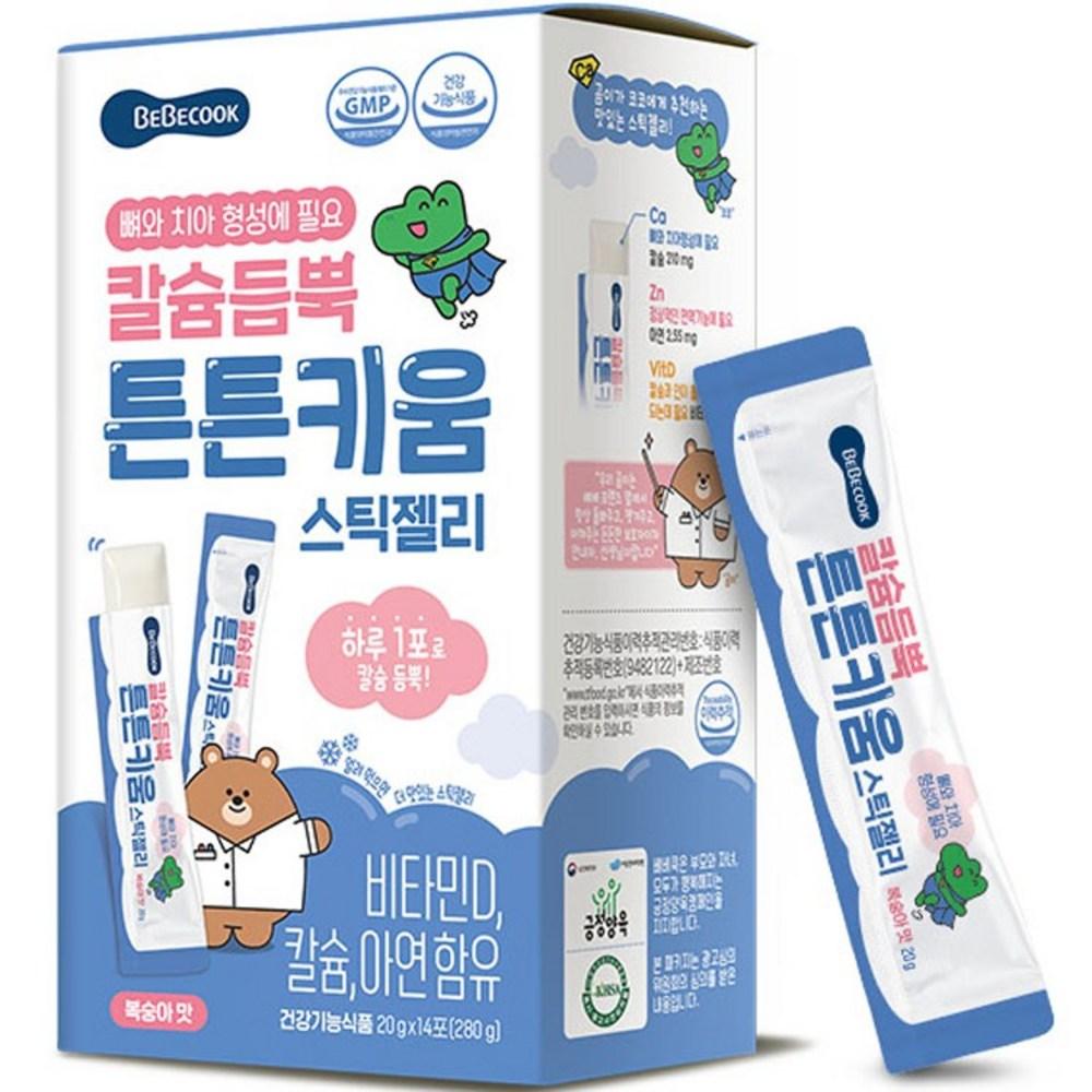 Bebecook Calcium-Rich Strong Growth Stick Jelly 14p 1 Pcs 280g