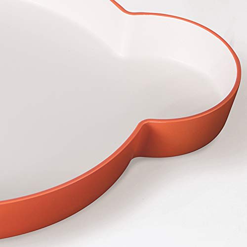 tak Kids Dish Plate Bear, Navy, 19 x 23.6 x 2.6 cm (JTN-0110-NV)