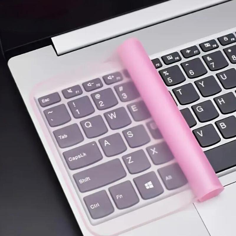 3Pcs Accessories Soft Silicone Universal Keyboard Cover 13-14 inch Laptop Notebook Protector Skin Laptop Dust Universal Film