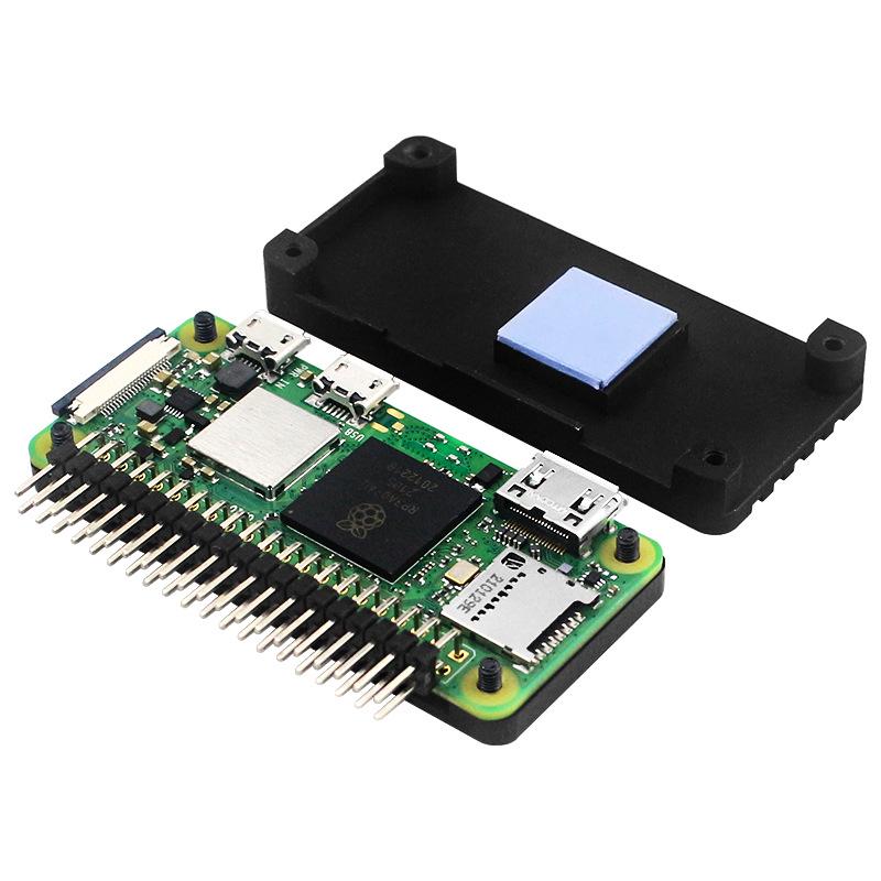 Aluminiumlegierungsgehäuse für Raspberry Pi Zero 2 W mit enthaltenen Pin-Headern