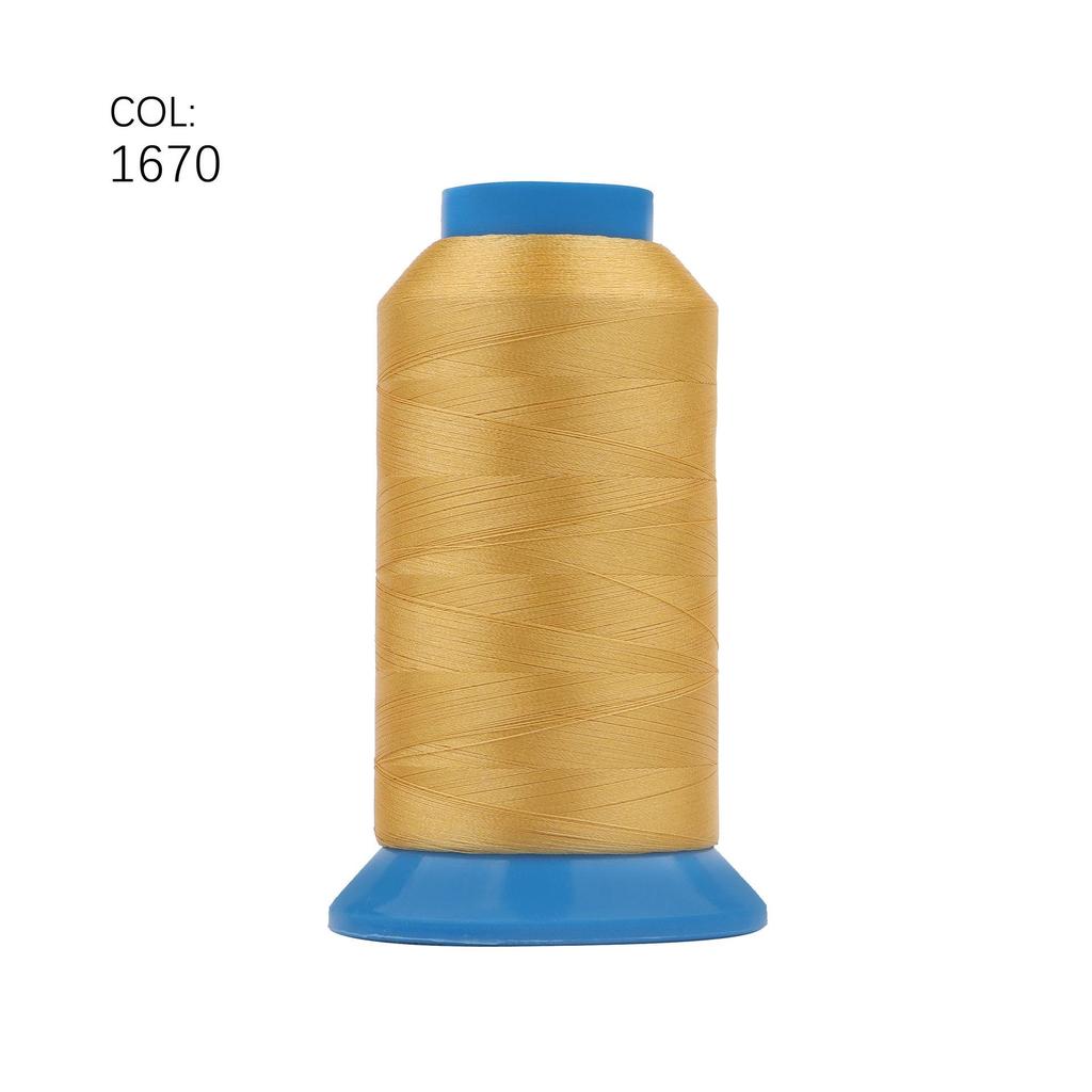 75D/2 High-Strength Ultrafine Polyester Embroidery Thread - 80 Colors, 4000m