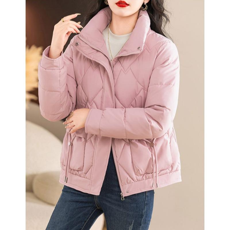 Warm and Comfortable Women's Short Cotton Jacket for Winter Fashion Thickened Coat