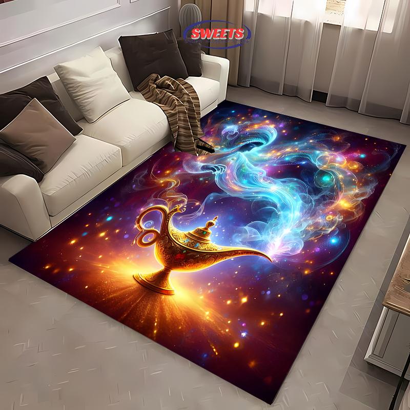 Dream Wishing Light Carpet Bedroom Living Room Kitchen Floor Rugged Children's Room Non-slip Mat Home Decor Nice Gift for Friend