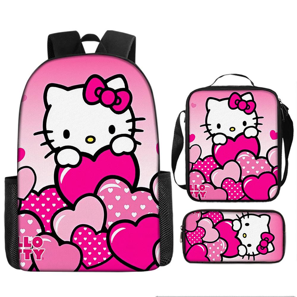 3D Animation Three-Piece Yugui Dog Cartoon Primary And Secondary School Students Schoolbag Children'S Backpack