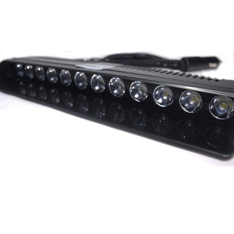 12 LED Car Truck Beacon Warning Windshield Hazard Flash Strobe Light Emergency Lamp 12W 12V Green