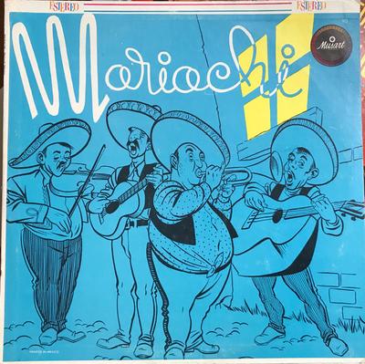 LP Record MARIACHI MEXICO  Mariachi ED90 Musart 196 Mexico Latin Used