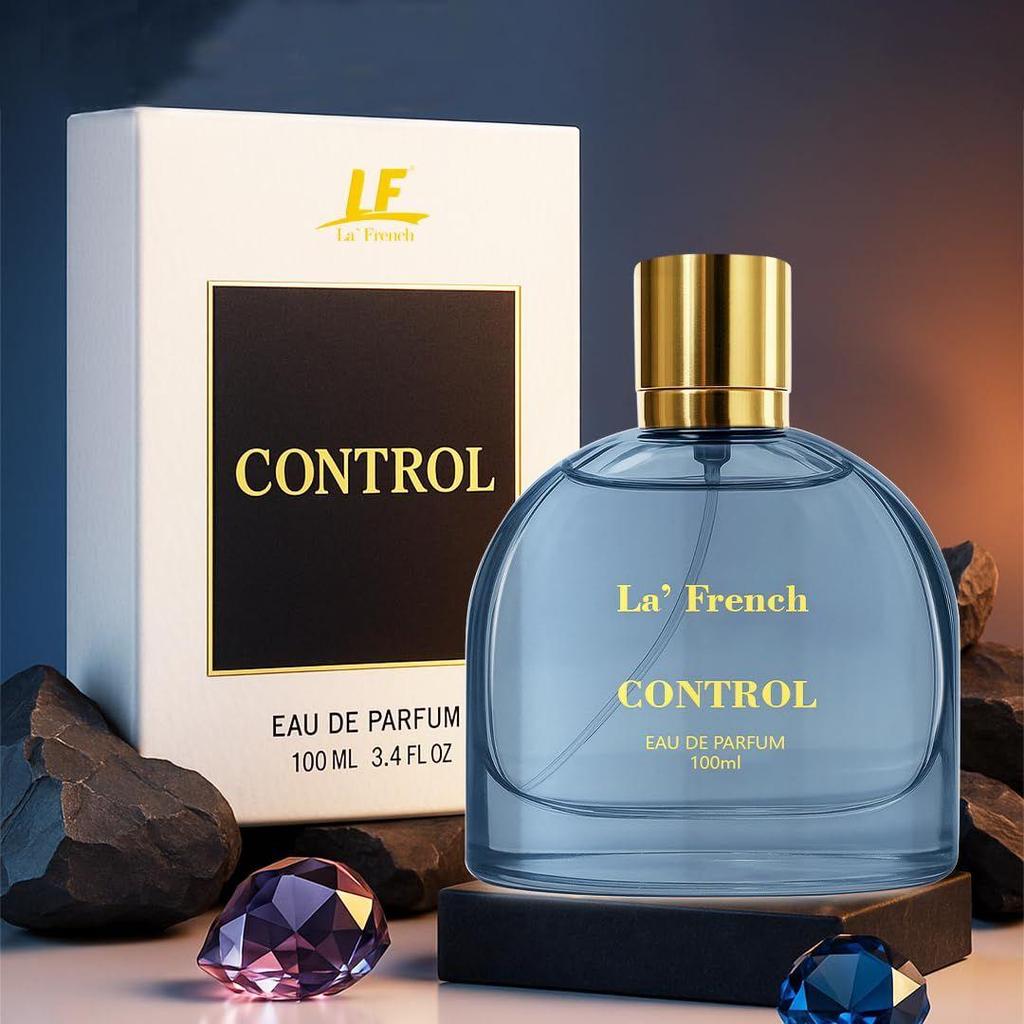 La French Control Perfume for Men & Women 100ml – Long Lasting Unisex Perfume | Eau De Parfum | Luxury Fruity, Spicy & Musky Fragrance