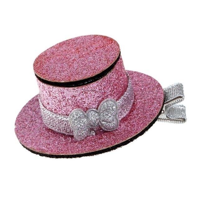 1 Stück Hundeaccessoires Krone Schleifen Haarspangen Bunte Kleine Haarnadel Stoff Haustier Kopfschmuck Baby Lieblicher Kopfschmuck