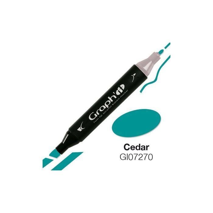 Marqueur à l'alcool Graph'it 7270 Cedar