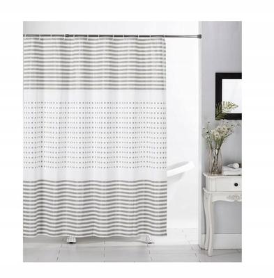 Shower Curtain 180X180 Cm Gray Bathroom Waterproof
