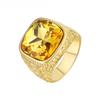 2026 Jewelry, Personalized Fashion and Simplicity, European and American Gold Gemstone Jewelry Accessories Ring