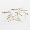 14K Gold Filled Round Head Beading Needle for DIY Jewelry Making - Durable, Color-Retention Pin for Pearl Pendants & Earrings