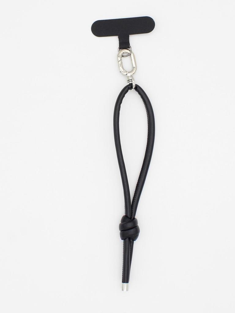 Woven Leather Pendant Keyring & Bag Accessory
