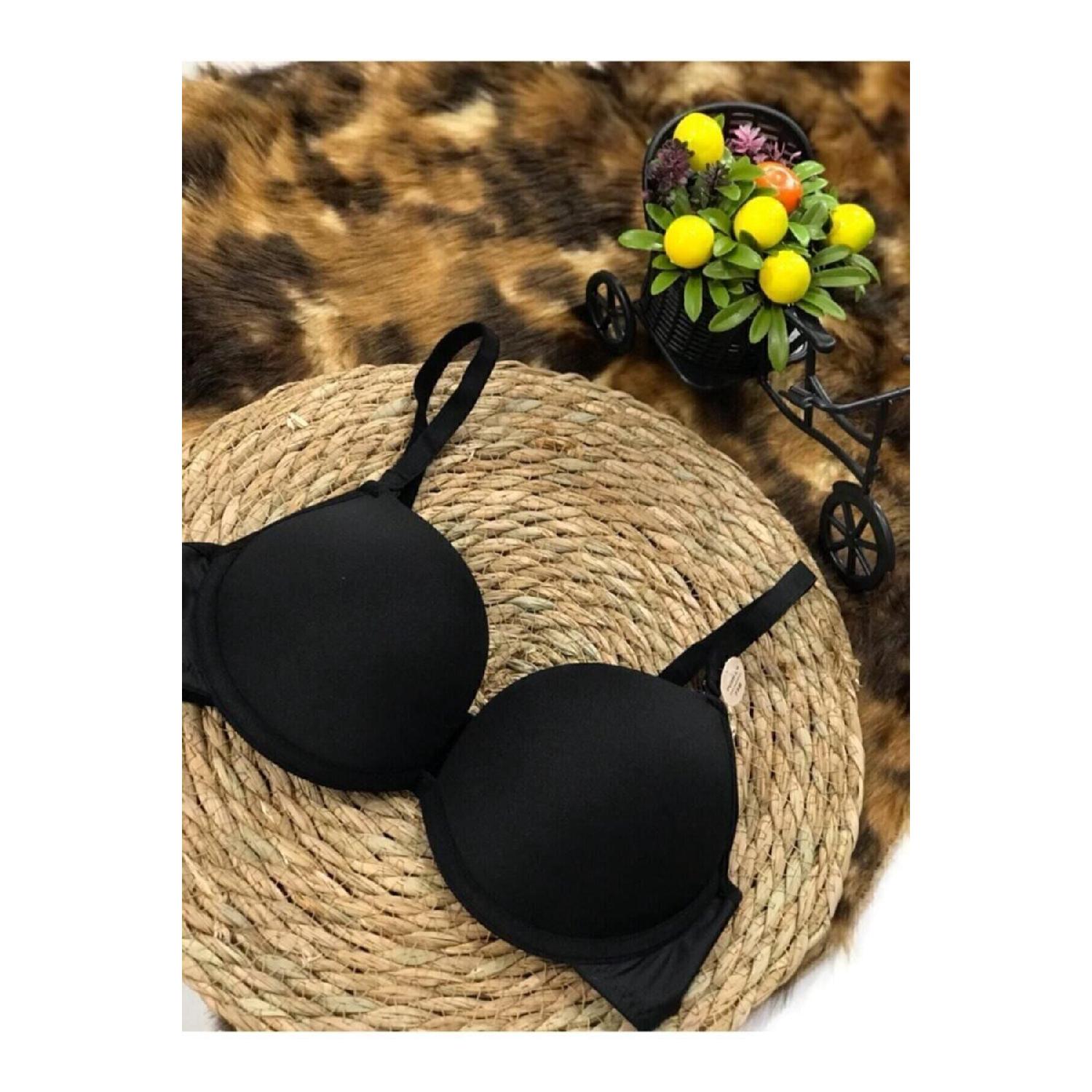 

Women s Full Support Massage Padded Bra 70B чорний