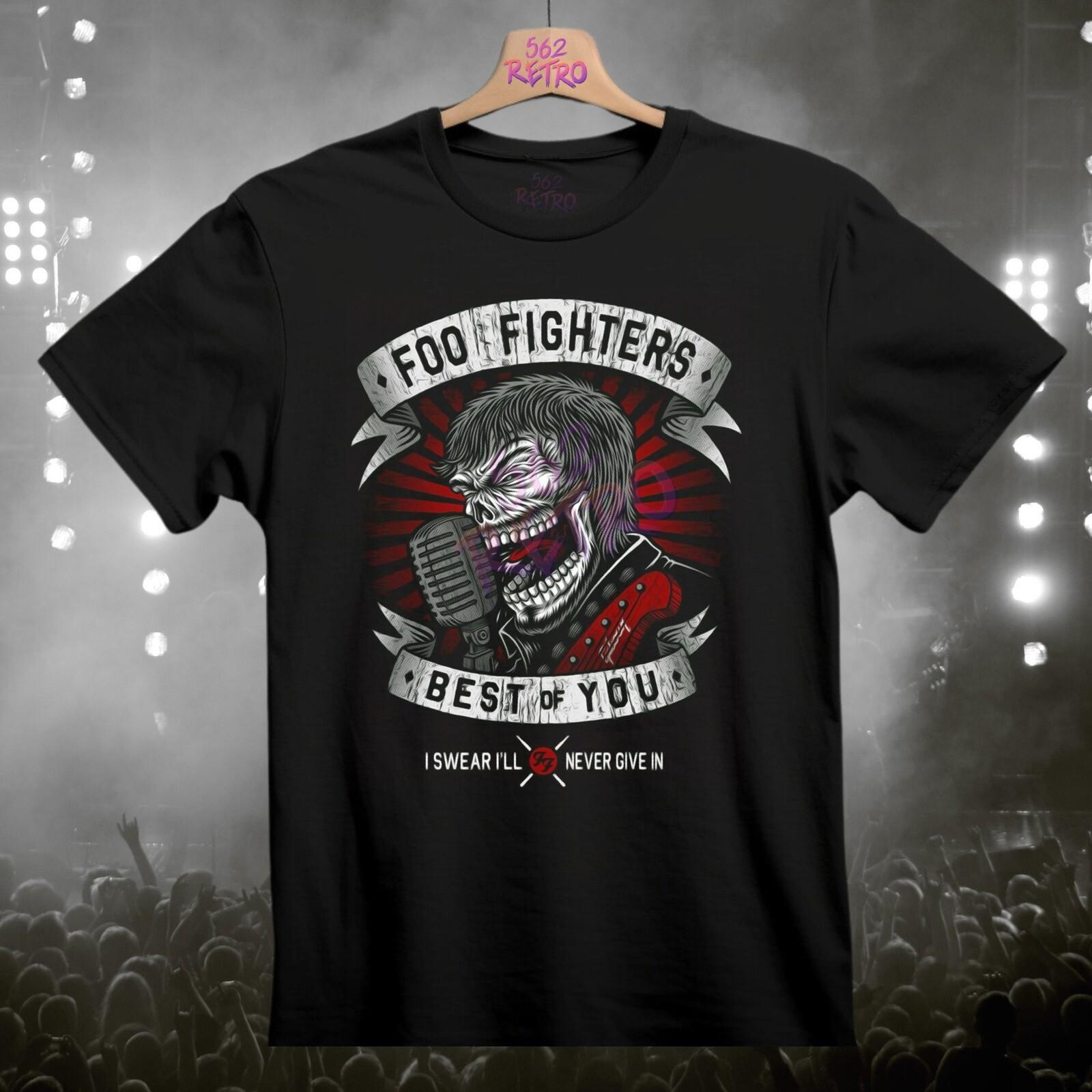 Foo Fighters Best of You Rock Band T-Shirt Black S-3XL XL