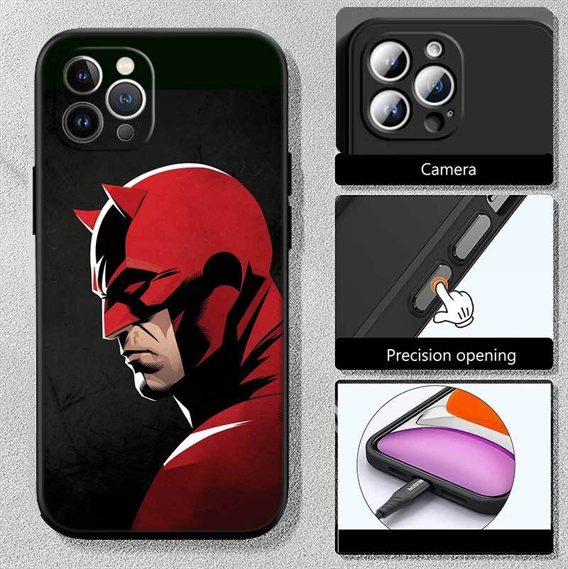 Daredevil Case for Samsung M55 M35 M15 A02 A05S A05 A06 A15 A12 A13 A10 A16 A20 A22 A24 A25 A30 A31 A32 A33 A35 A42 A50