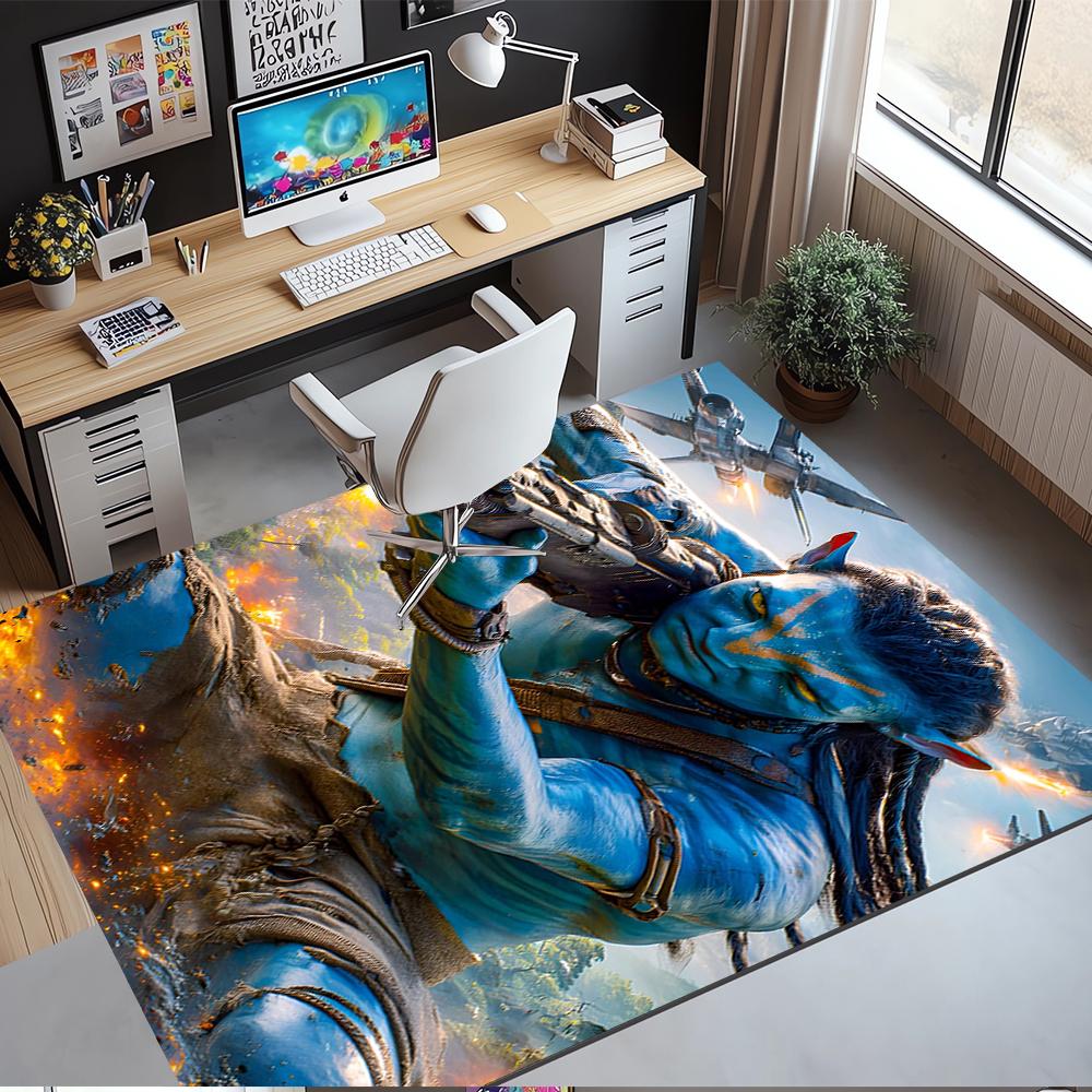 Avatar Printed Carpet Rug for Office Chair Living Room Bedroom Kitchen Room Decor Gifts