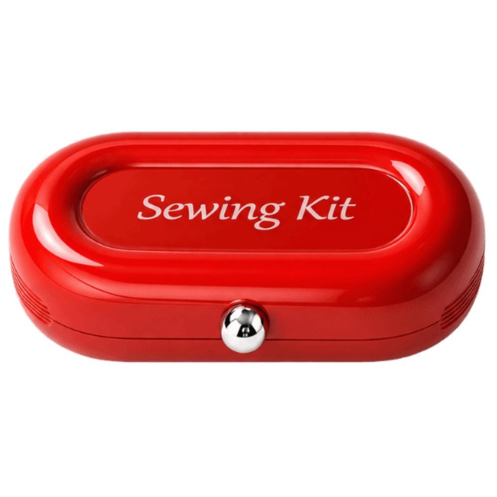 Portable Magnetic Needle and Thread Box DIY Hand Sewing Tool Kit for Dormitories