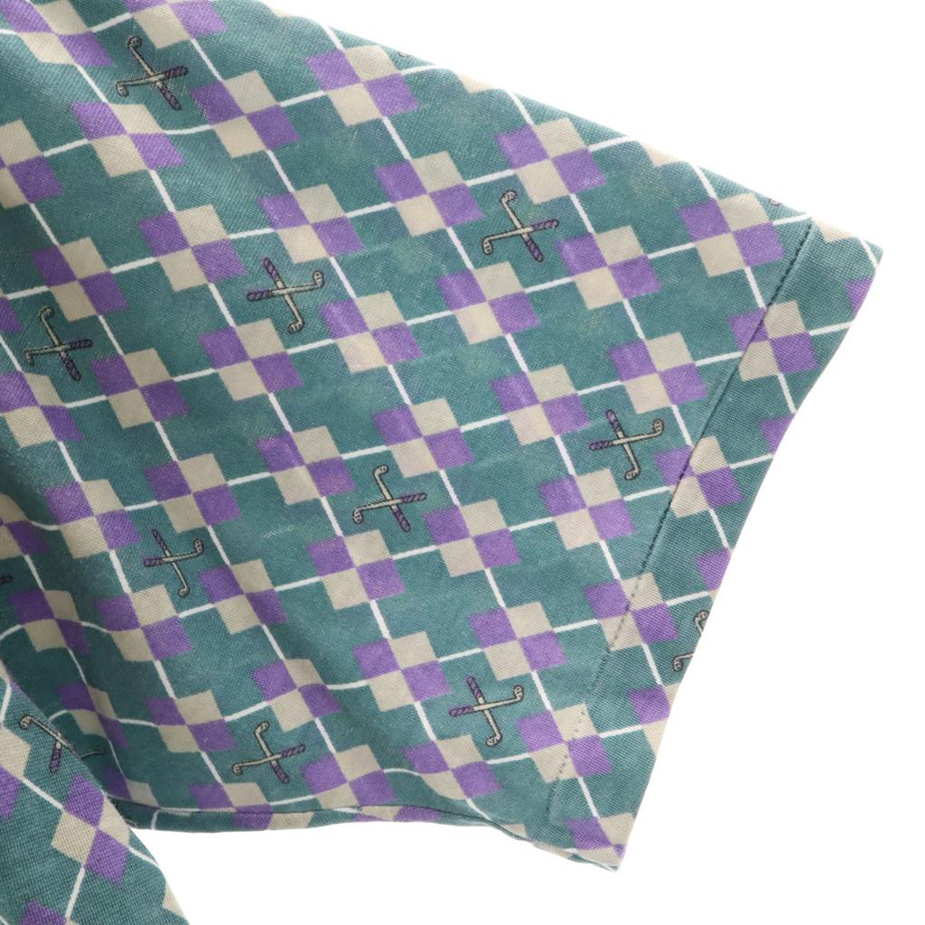 Arrow TOURNAMENT DiamondPattern Short Sleeve Polo Shirt M Men's Used