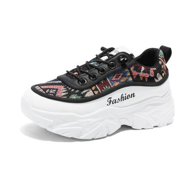 Women Sport Summer Platform Shoes Students Running Sneakers Men Casual Walking Shoes Thick Sole Height Increase Plus Size