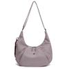 2026 Summer Women's Lightweight Nylon Crossbody Bag - Large Capacity, Simple, Casual, Commuting Style