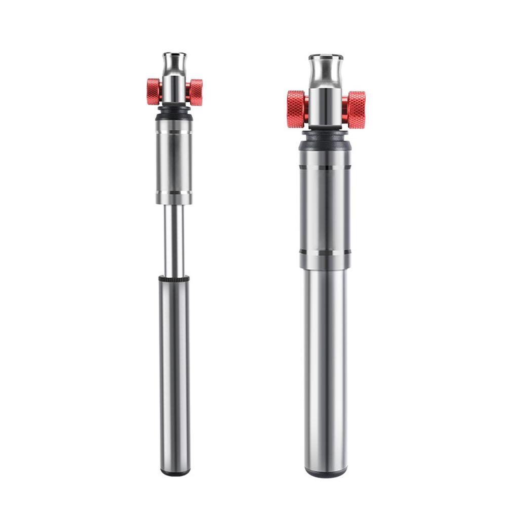 Mountain Aluminum Alloy High-pressure Air Pump Bicycle Portable Air Cylinder Bike Pump Bicycle Accessories