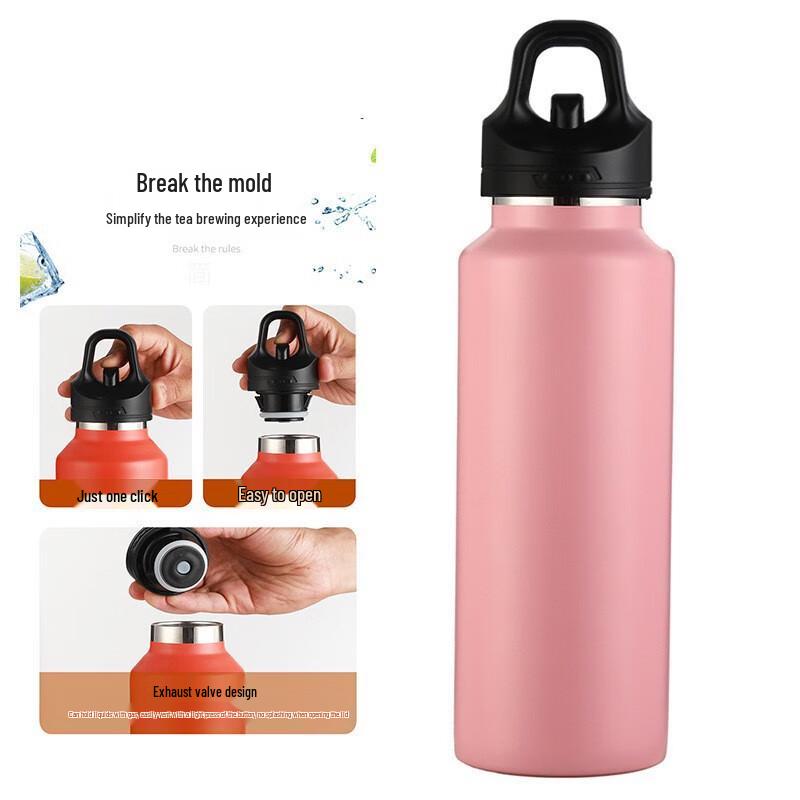 TingLe YJ88 316SS One-Finger Open Thermos Water Bottle
