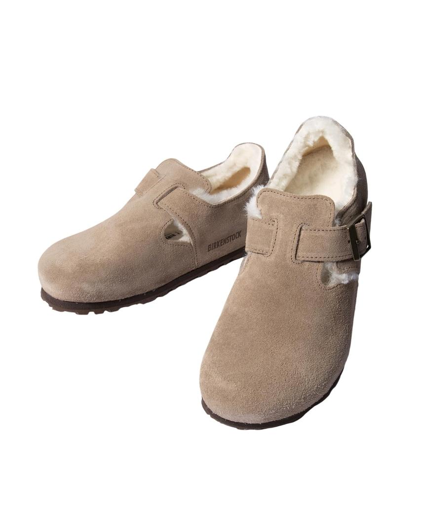 Birkenstock Comfort Sandals 1028470 London Shearling Taupe