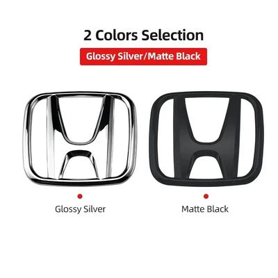 Car Emblem Badge 1Pcs Fit for City Accord HRV VEZEL Odyssey - Hood Grill Rear Trunk Steering Wheel Logo Accessories