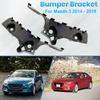 2 st För Mazda 3 Sedan SV Sport 2014 2015 2016 2017 2018 BHN1500T1F Höger & Vänster Främre Stötfångare Fästen Stöd